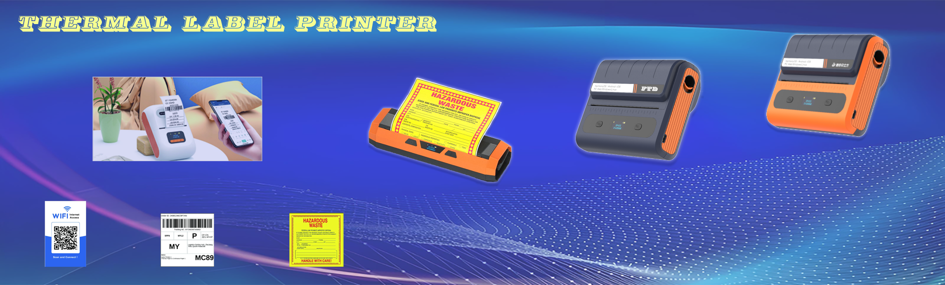 Thermal portable printer